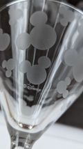 Set Of 4 Disney Frosted Mickey Mouse Icon Martini Glasses Stemware Mickey Ears image 6