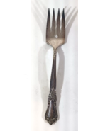 Oneida VALLEY ROSE Silverplate SALAD FORK Wm A Rogers 1956 Silverware - $67.47 MXN
