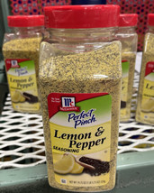 McCormick Perfect Pinch Lemon & Pepper Seasoning, 19.75 oz. (1.23 lb) VALUE SIZE - $16.26
