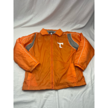 Tennessee Volunteers Starter Mens Windbreaker Jacket Orange Collar Long Sleeve M - £31.53 GBP