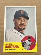 2012 Topps Heritage #93 Johan Santana Mets - £1.55 GBP