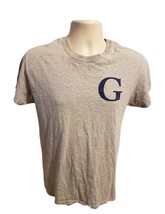 Georgetown University Hoya 17 Adult Small Gray TShirt - £11.84 GBP