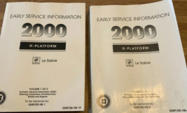 2000 Buick Lesabre Service Repair Workshop Shop Manual Set Early Service - £47.17 GBP
