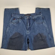 Vintage Fubu Jeans The Collection Circa XCII Mens Actual 34x32 Hip Hop 90s - $34.96