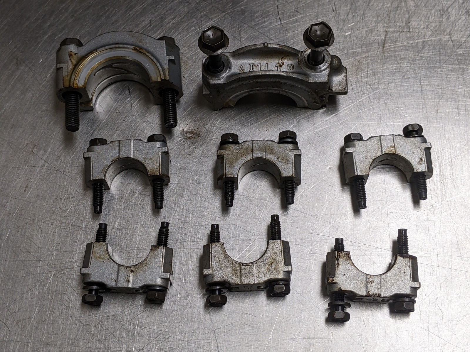 Left Camshaft Bearing Caps For 05-11 Toyota Tacoma  4.0  4WD - $59.35
