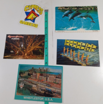 post cards lot of 4, florida and sitcker see photos (307) - $5.94