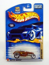 Hot Wheels Deuce Roadster #109 Hot Rod Magazine 3 of 4 Brown Die-Cast Car 2002 - $2.22