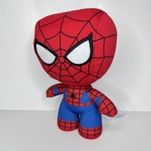 Spider Man Plush Toy MARVEL Disney Stuffed Animal Avengers Red Blue 10&quot; - £8.58 GBP