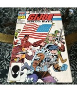 MARVEL 25TH ANNIVERSARY G.I. JOE ORDER OF BATTLE 1 DEC COMIC BOOK - $25.27 CAD