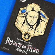 Attack on Titan Final Season Reiner Enamel Pin Figure Anime Shingeki no Kyojin - £7.81 GBP