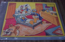 Vintage Walt Disney Donald Duck Jaymar Frame Tray Puzzle - £15.56 GBP