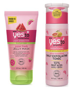 Yes To Daily Exfoliating Tonic 4 Fl Oz. &amp; Super Fresh Jelly Mask Bundle - $297.78 MXN