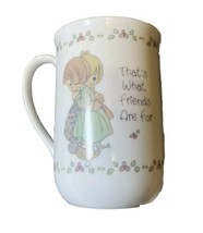 Precious Moments Cup Handle Coffee Mug Thats What Friends Are For 1989 511722 - $9.50