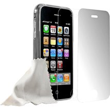 QDOS QD-73321-C Jet Shell Clear Case and Screen Protectors for iPhone 3G... - $19.99