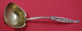 Number 1 By Whiting Sterling Silver Sauce Ladle Goldwashed 5 5/8&quot; - $88.11
