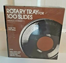 VTG Rotary Tray For 100 Slides NOS In Original Box Sealed - £22.41 GBP
