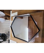 MBQQ Modern Metal Wall Mirror L19.7 x H19.7 Hexagon - £30.29 GBP