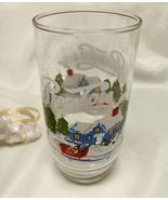 2097 Vintage Pepsi Christmas Winter Scene 1992 Glass Tumbler - $8.20 CAD
