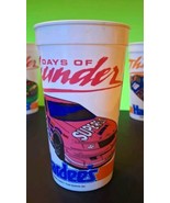 1 Cole Trickle 1990 Vintage HARDEE&#39;S Days Of Thunder Nascar Plastic Cup - £7.42 GBP