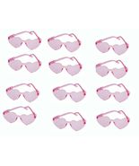 Big Girls Party Glasses JDHXMW 12 Pcs Heart Shapes Sunglasses - $20.69 CAD
