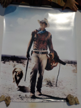 John Wayne Photograph 24X36 Inches Cowboy Western Hero Poster Size Picture Celeb - $29.99