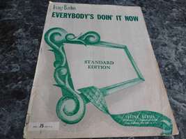 Everybody&#39;s Doin&#39; It Now Standard Edition by Irving Berlin - $1.36 CAD