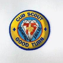 Vtg BSA Boy Scout Patch Mid America Council Diamond Jubilee Cub Scout Go... - $6.62