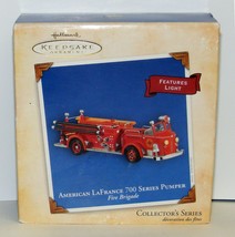 Hallmark 2004 American LaFrance 700 Pumper Fire Brigade Truck Series Orn... - $25.00