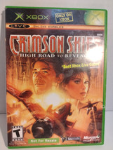 Microsoft Xbox Crimson Skies High Road to Revenge Not For Resale Version CIB XB - £8.65 GBP