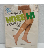 Vintage New Woolworth Petite Belle Knee-Hi Comfort Top Suntone Sandal To... - $7.71