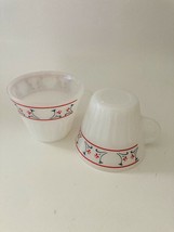 2 Vintage Termocrisa Milk Glass Cup - £10.35 GBP