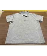 Uniqlo Men&#39;s Gray Short-Sleeve Polo Shirt - 3XL - £11.70 GBP
