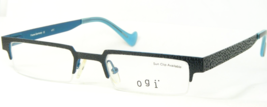 Ogi Mod 2213 Col. 615 Occhiali Neri / Blu Montatura In Metallo 48-20-145mm - $750.29 MXN