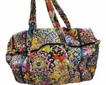 Vera Bradley Rio Pattern Duffel Bag Large 22&quot; Travel Bag Retired Pattern - £24.99 GBP