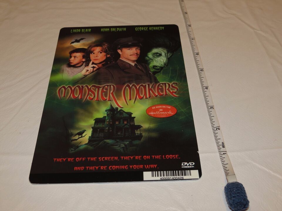 Monster Makers RARE movie mini POSTER collector backer card 8x5.5 inch p... - $6.83