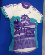 Primal PEDAL THE COLORADO PLAINS Full-Zip Cycling Jersey SHIRT Women's XS - $24.29