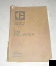 Caterpillar Cat 225 Excavator Parts Book Manual - $25.88