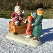 Lemax Dickensvale Visiting Santa Claus Christmas Village Decoration From 1992 - £11.87 GBP