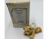 Cherished Teddies Betsey &quot;First Step to Love&quot; 624896 Baby Figurine w/ Bo... - $9.89