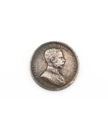1870-1880 Austria Silver Medal Award for Bravery XF High Relief Der Tapf... - $64.35