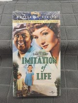  Imitation of Life VHS 1998 New Sealed Claudette Colbert Louise Beavers  - £8.48 GBP