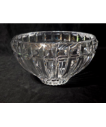 Vintage MIKASA Giftware 8.25&quot; Crystal REFLECTIONS Square Pattern Serving... - $20.38
