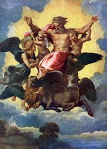 11729.Decor Poster.Room home Wall art design.Raphael painting Vision of God - £12.94 GBP+