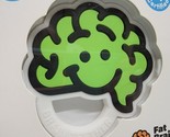 Fat Brain Toy Co. Green The Brain Teether Baby Teething Toy BPA Free - N... - £6.12 GBP