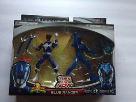 New Power Rangers Then and Now Blue Ranger Two Pack Action Figures - £50.29 GBP