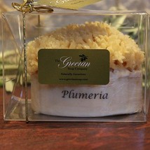 The Grecian Soap Company Goat Milk with Embedded Natural Sea Sponge - Plumeria - £19.18 GBP