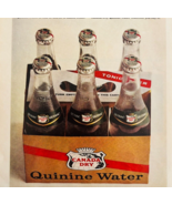 1965 Canada Dry Tonic Water Advertisement Quinine Quinac Vintage Soda DWF15 - $35.02 CAD