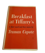 Breakfast at Tiffany&#39;s By Truman Capote 1958 Edition Hardcover W/ Dust Jacket - £67.78 GBP