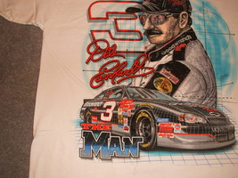 Dale Earnhardt Sr #3 &quot;The Man&quot; on a new Chase XL white tee shirt - £20.45 GBP