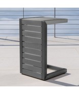 Grey Aluminum C-Shaped Table: Cape Coral - €93,89 EUR